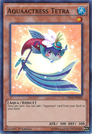Aquaactress Tetra [DRL2-EN039] Super Rare - Yu-Gi-Oh! - Card Brawlers | Quebec | Canada |