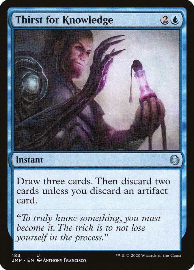 Thirst for Knowledge [Jumpstart] - Magic: The Gathering - Card Brawlers | Quebec | Canada |