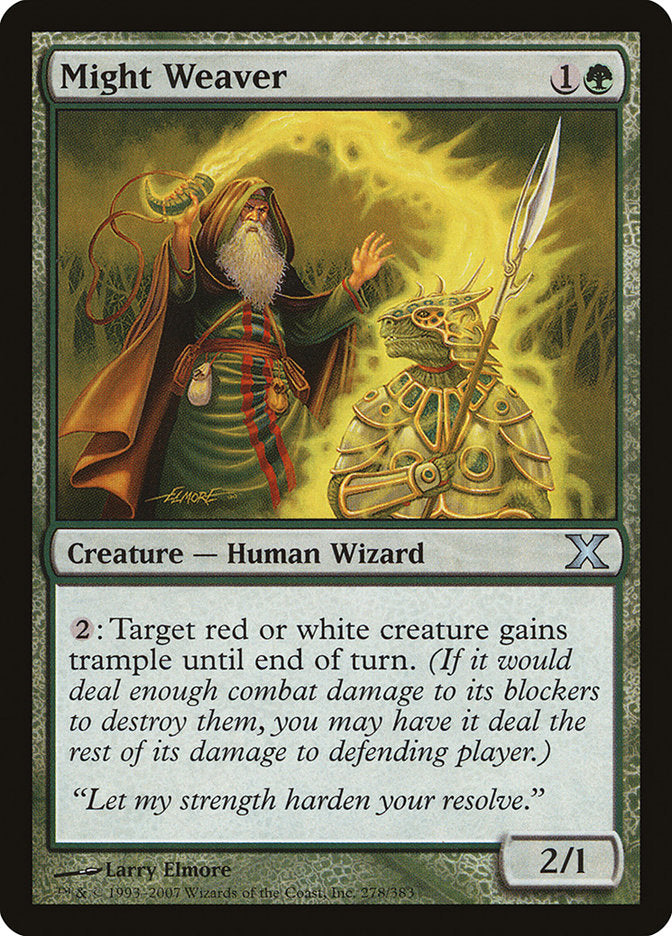 Might Weaver [Tenth Edition] - Magic: The Gathering - Card Brawlers | Quebec | Canada |