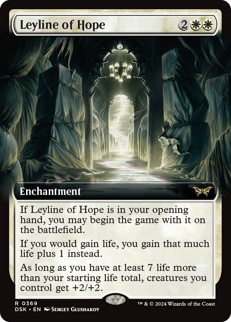Leyline of Hope (Extended Art) [Duskmourn: House of Horror] - Magic: The Gathering - Card Brawlers | Quebec | Canada |