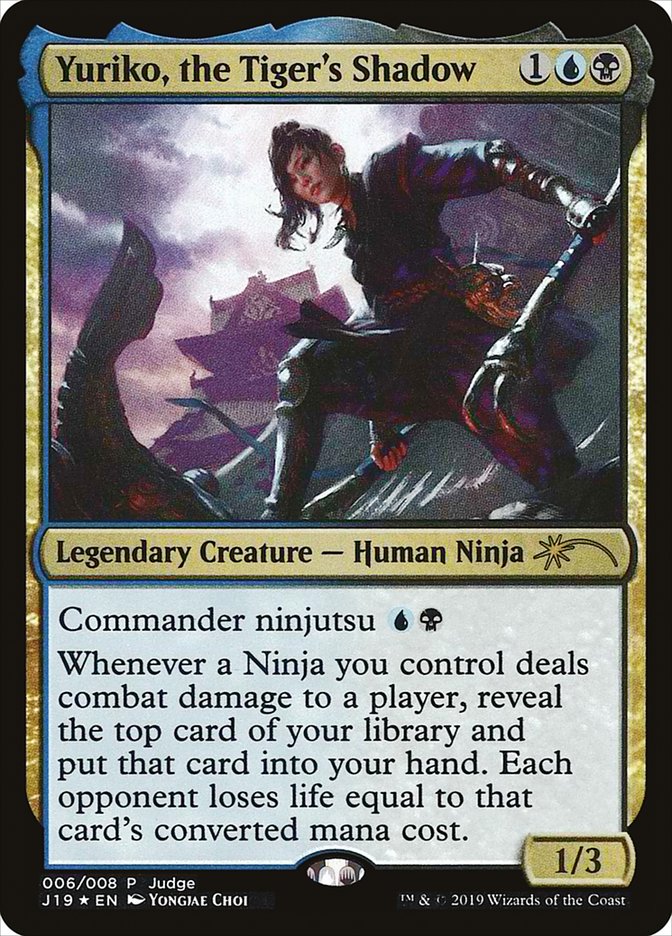 Yuriko, the Tiger's Shadow [Judge Gift Cards 2019] - Magic: The Gathering - Card Brawlers | Quebec | Canada |