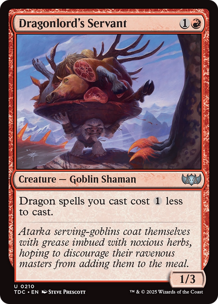 Dragonlord's Servant [Tarkir: Dragonstorm Commander] - Magic: The Gathering - Card Brawlers | Quebec | Canada |