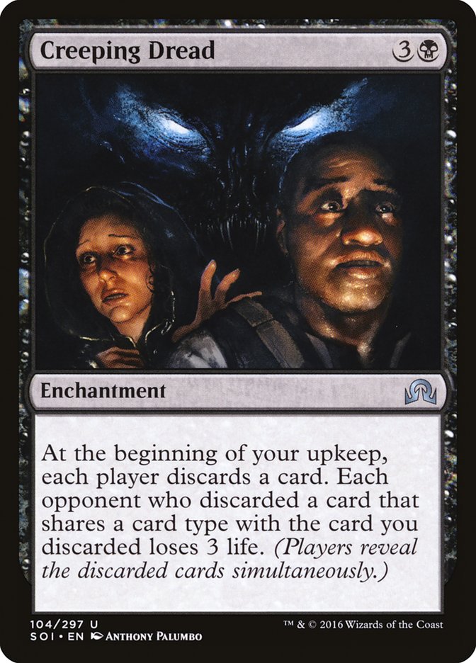 Creeping Dread [Shadows over Innistrad] - Magic: The Gathering - Card Brawlers | Quebec | Canada |