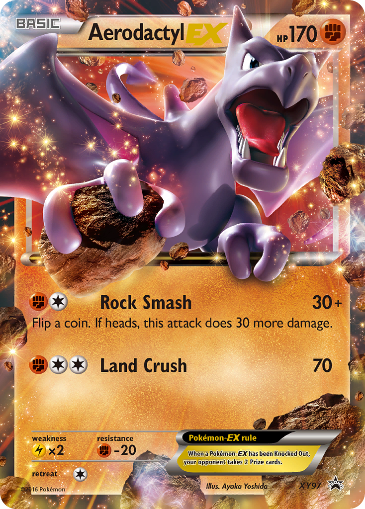 Aerodactyl EX (XY97) [XY: Black Star Promos] - Pokémon - Card Brawlers | Quebec | Canada |