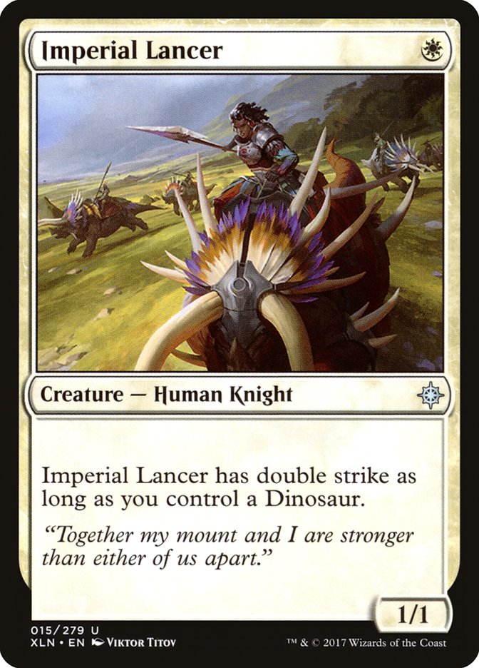 Imperial Lancer [Ixalan] - Magic: The Gathering - Card Brawlers | Quebec | Canada |