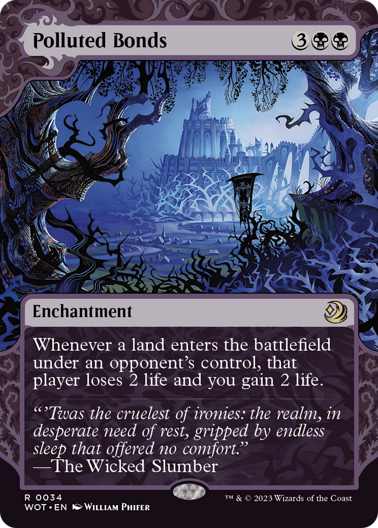 Polluted Bonds [Wilds of Eldraine: Enchanting Tales] - Magic: The Gathering - Card Brawlers | Quebec | Canada |