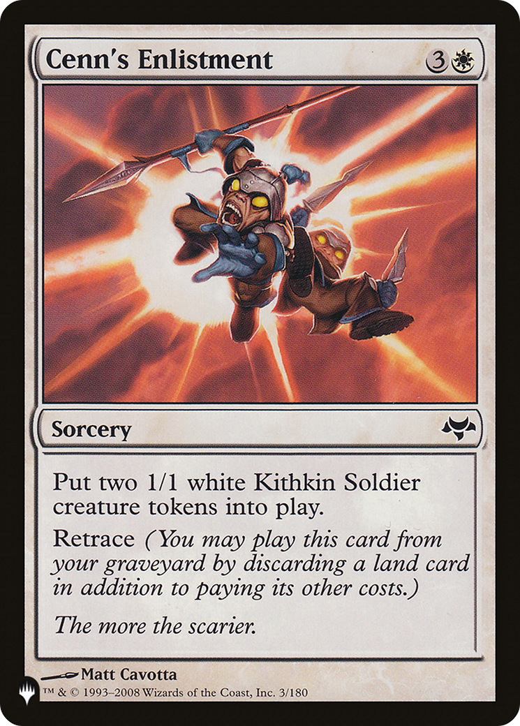 Cenn's Enlistment [The List] - Magic: The Gathering - Card Brawlers | Quebec | Canada |