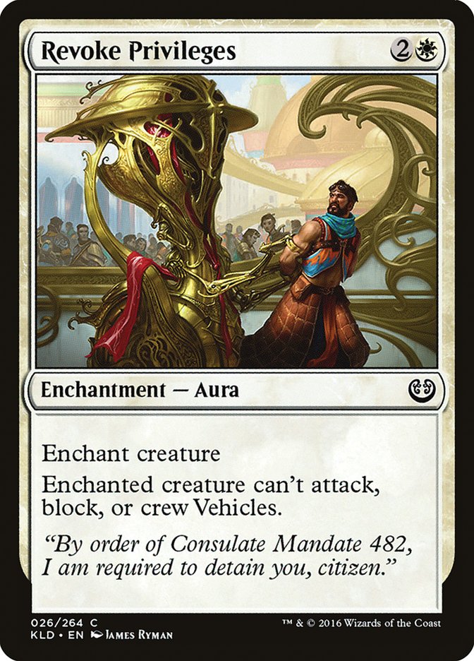 Revoke Privileges [Kaladesh] - Magic: The Gathering - Card Brawlers | Quebec | Canada |