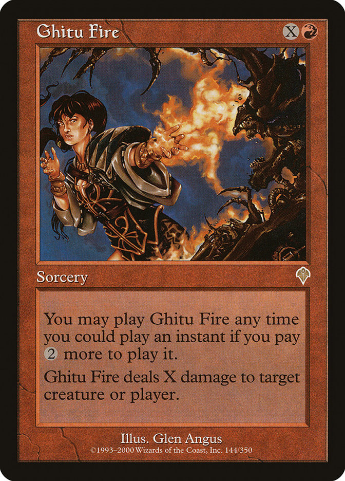 Ghitu Fire [Invasion] - Magic: The Gathering - Card Brawlers | Quebec | Canada |