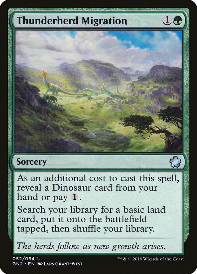 Thunderherd Migration [Game Night 2019] - Magic: The Gathering - Card Brawlers | Quebec | Canada |
