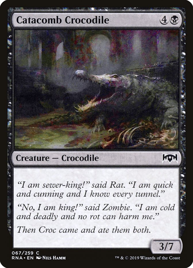 Catacomb Crocodile [Ravnica Allegiance] - Magic: The Gathering - Card Brawlers | Quebec | Canada |