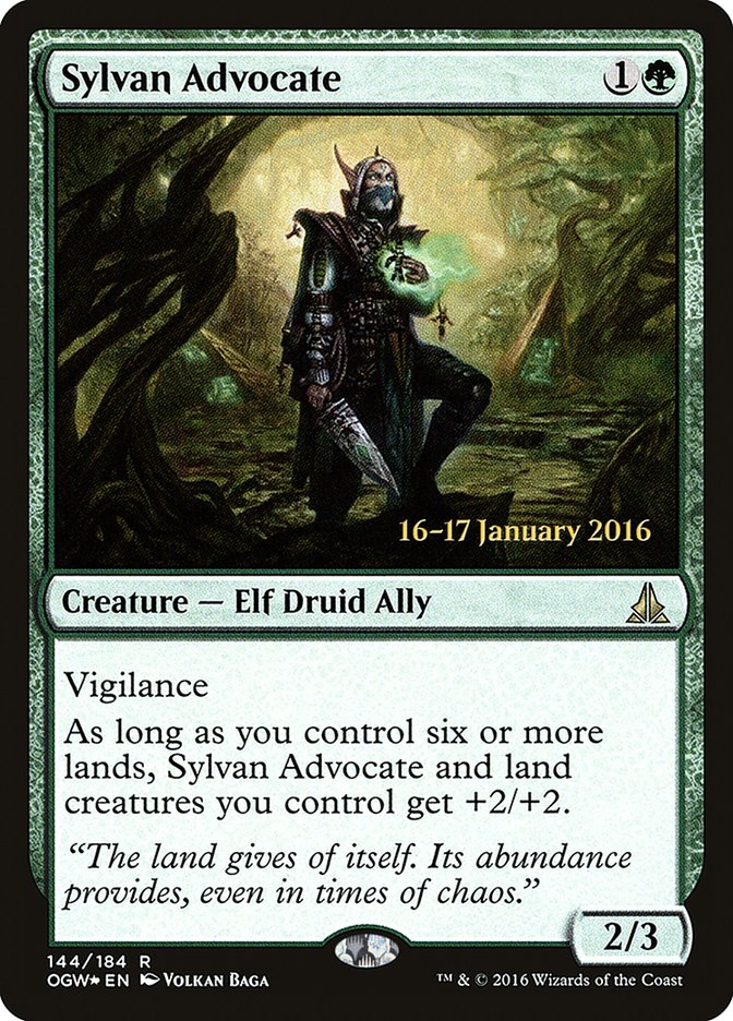 Sylvan Advocate [Oath of the Gatewatch Prerelease Promos] - Magic: The Gathering - Card Brawlers | Quebec | Canada |