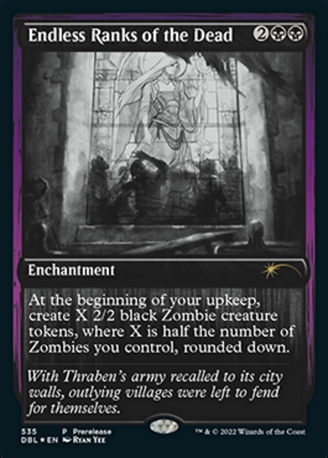 Endless Ranks of the Dead [Innistrad: Double Feature Prerelease Promos] - Magic: The Gathering - Card Brawlers | Quebec | Canada |