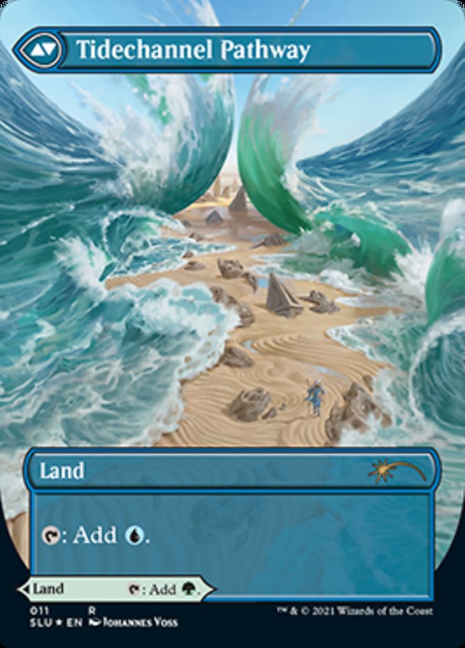 Barkchannel Pathway // Tidechannel Pathway (Borderless) [Secret Lair: Ultimate Edition 2] - Magic: The Gathering - Card Brawlers | Quebec | Canada |