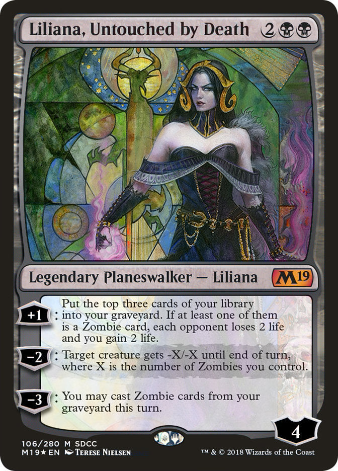 Liliana, Untouched by Death [San Diego Comic-Con 2018] - Magic: The Gathering - Card Brawlers | Quebec | Canada |