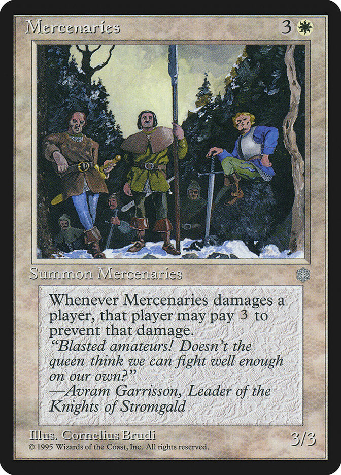 Mercenaries [Ice Age] - Magic: The Gathering - Card Brawlers | Quebec | Canada |
