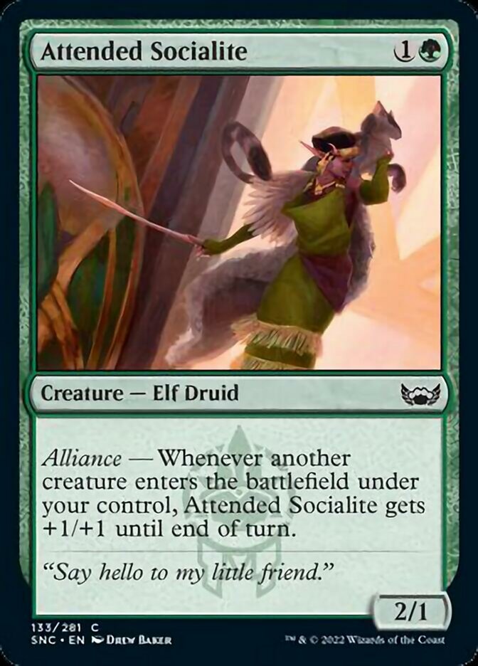 Attended Socialite [Streets of New Capenna] - Magic: The Gathering - Card Brawlers | Quebec | Canada |