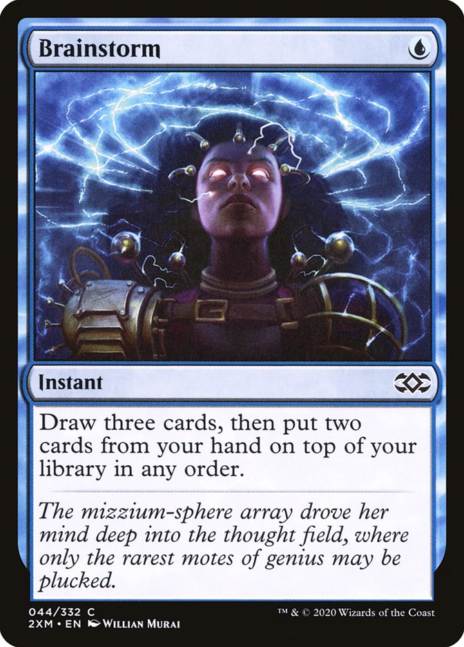 Brainstorm [Double Masters] - Magic: The Gathering - Card Brawlers | Quebec | Canada |