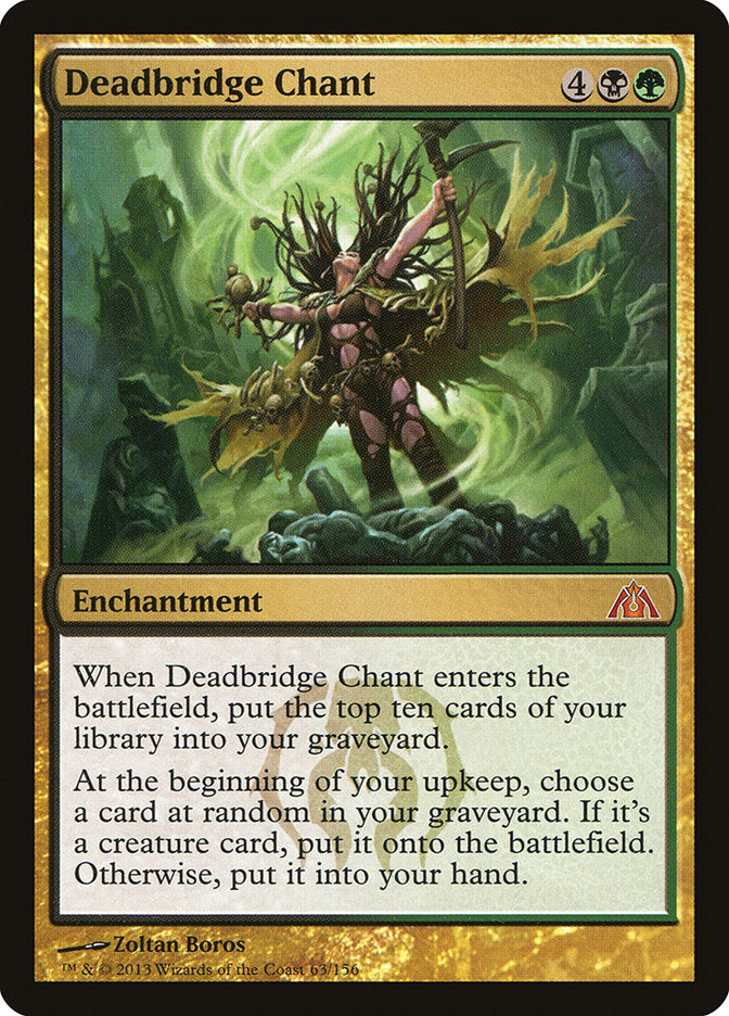 Deadbridge Chant [Dragon's Maze] - Magic: The Gathering - Card Brawlers | Quebec | Canada |