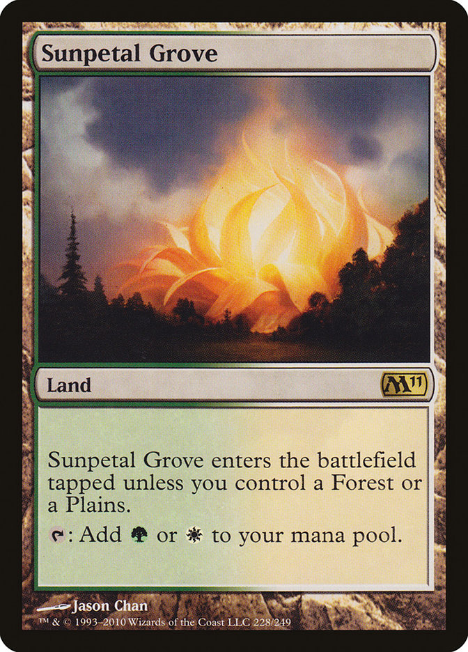 Sunpetal Grove [Magic 2011] - Magic: The Gathering - Card Brawlers | Quebec | Canada |
