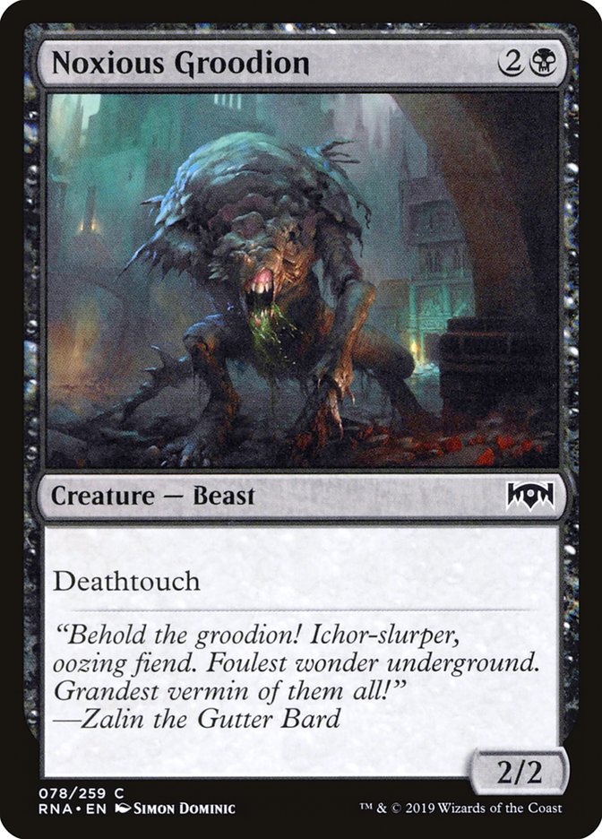 Noxious Groodion [Ravnica Allegiance] - Magic: The Gathering - Card Brawlers | Quebec | Canada |