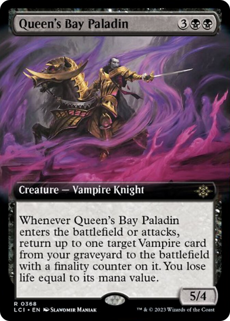 Queen's Bay Paladin (Extended Art) [The Lost Caverns of Ixalan] - Magic: The Gathering - Card Brawlers | Quebec | Canada |