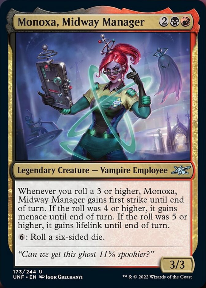 Monoxa, Midway Manager [Unfinity] - Magic: The Gathering - Card Brawlers | Quebec | Canada |