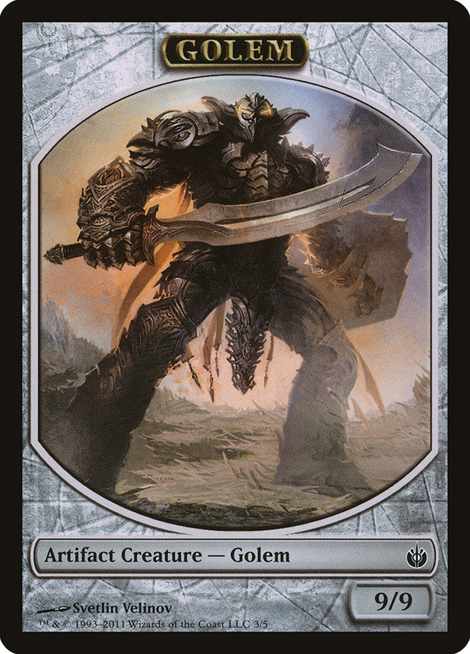 Golem Token [Mirrodin Besieged Tokens] - Magic: The Gathering - Card Brawlers | Quebec | Canada |