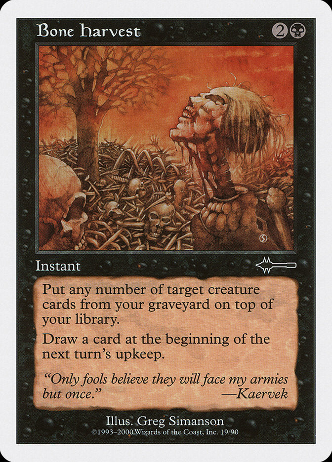 Bone Harvest [Beatdown] - Magic: The Gathering - Card Brawlers | Quebec | Canada |