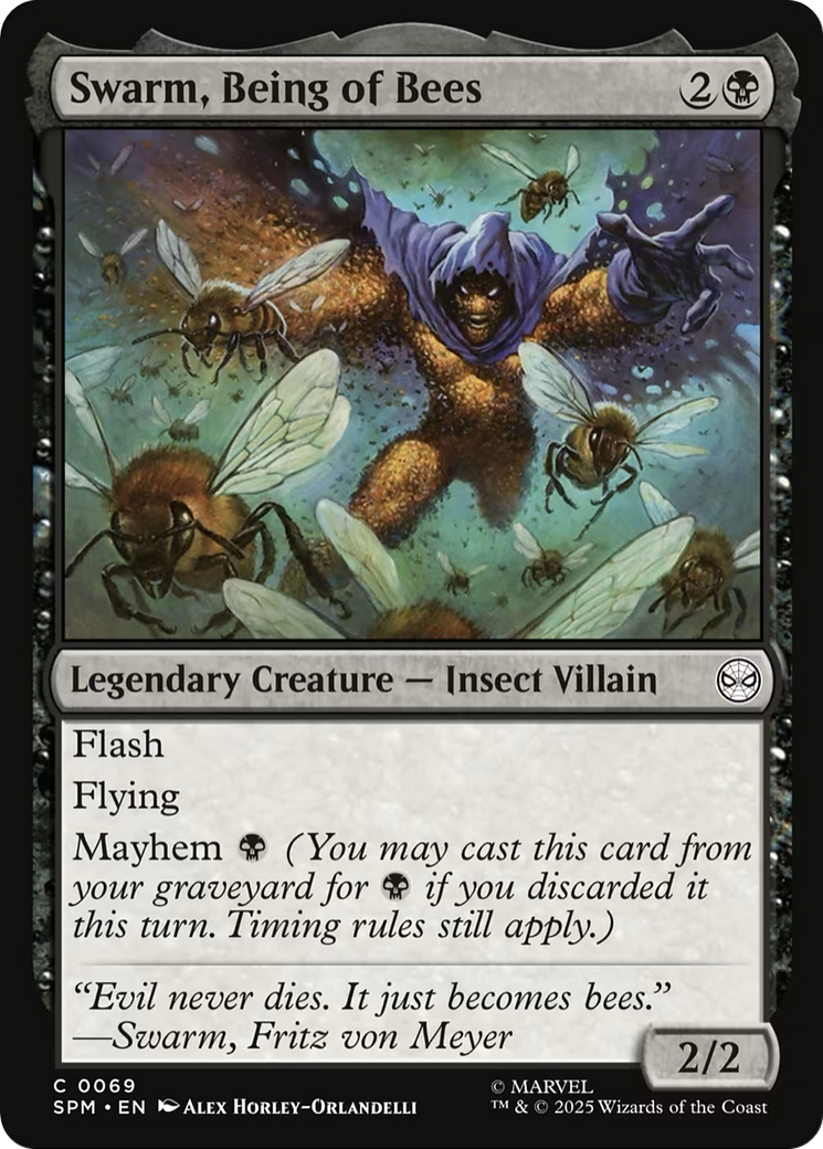 Swarm, Being of Bees [Marvel's Spider-Man] - Magic: The Gathering - Card Brawlers | Quebec | Canada |