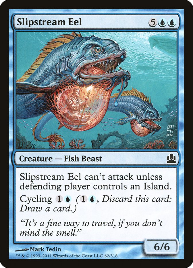 Slipstream Eel [Commander 2011] - Magic: The Gathering - Card Brawlers | Quebec | Canada |