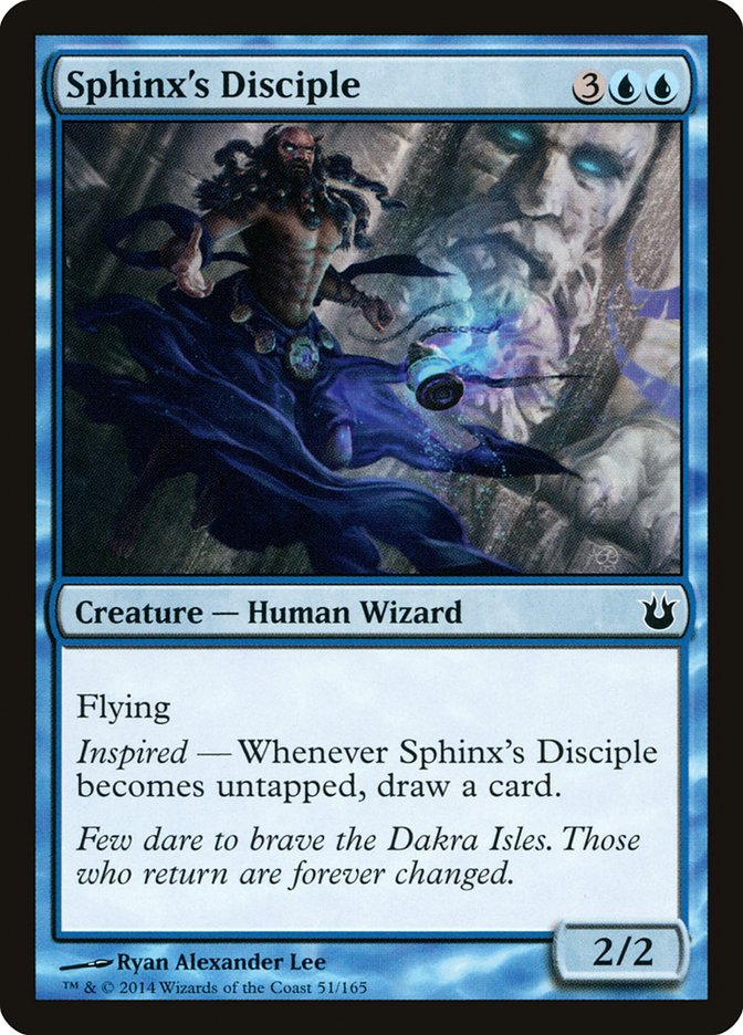 Sphinx's Disciple [Born of the Gods] - Magic: The Gathering - Card Brawlers | Quebec | Canada |