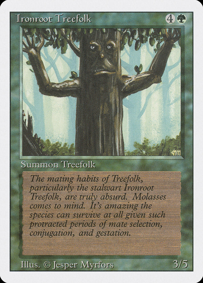 Ironroot Treefolk [Revised Edition] - Magic: The Gathering - Card Brawlers | Quebec | Canada |