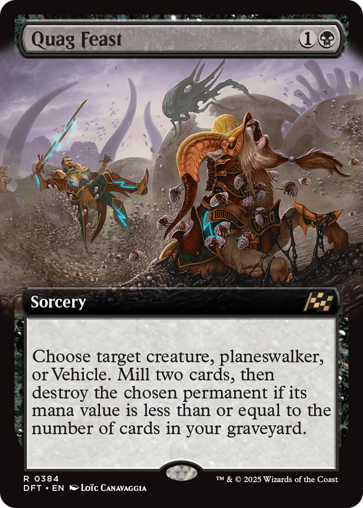 Quag Feast (Extended Art) [Aetherdrift] - Magic: The Gathering - Card Brawlers | Quebec | Canada |