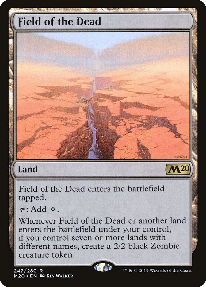 Field of the Dead [Core Set 2020] - Magic: The Gathering - Card Brawlers | Quebec | Canada |