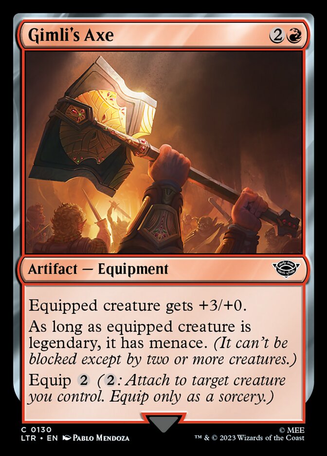 Gimli's Axe [The Lord of the Rings: Tales of Middle-Earth] - Magic: The Gathering - Card Brawlers | Quebec | Canada |