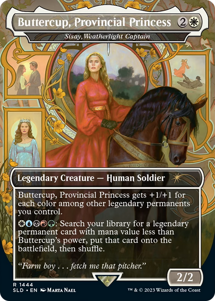 Buttercup, Provincial Princess - Sisay, Weatherlight Captain [Secret Lair Drop Series] - Magic: The Gathering - Card Brawlers | Quebec | Canada |