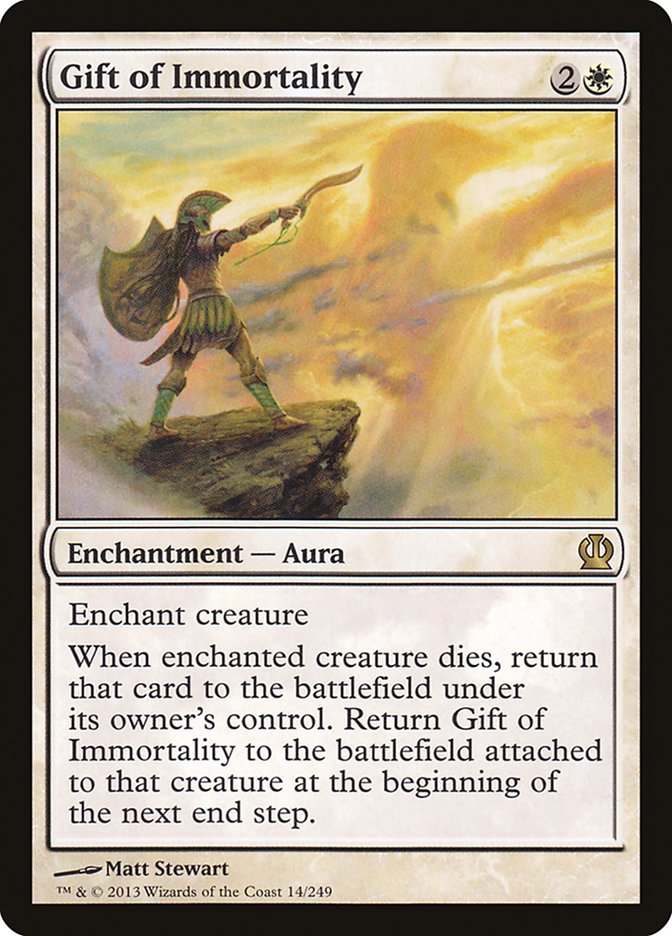 Gift of Immortality [Theros] - Magic: The Gathering - Card Brawlers | Quebec | Canada |
