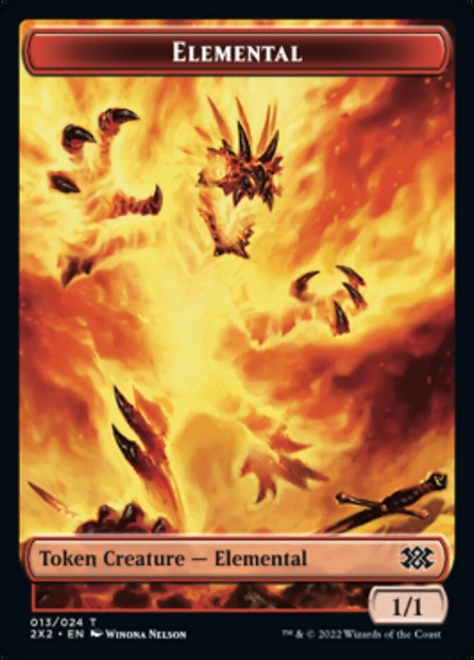 Elemental // Angel Double-Sided Token [Double Masters 2022 Tokens] - Magic: The Gathering - Card Brawlers | Quebec | Canada |