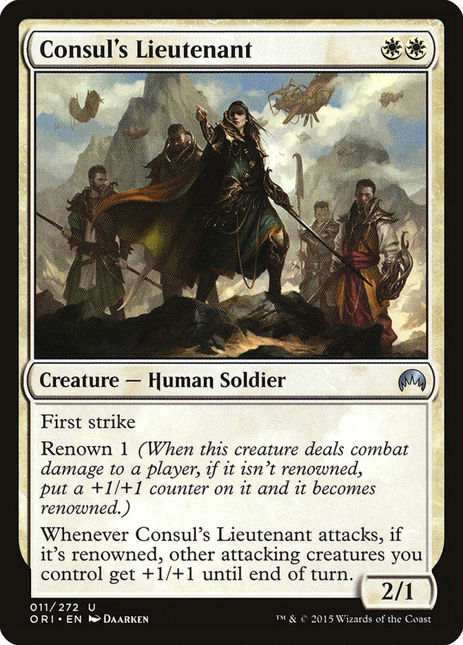 Consul's Lieutenant [Magic Origins] - Magic: The Gathering - Card Brawlers | Quebec | Canada |