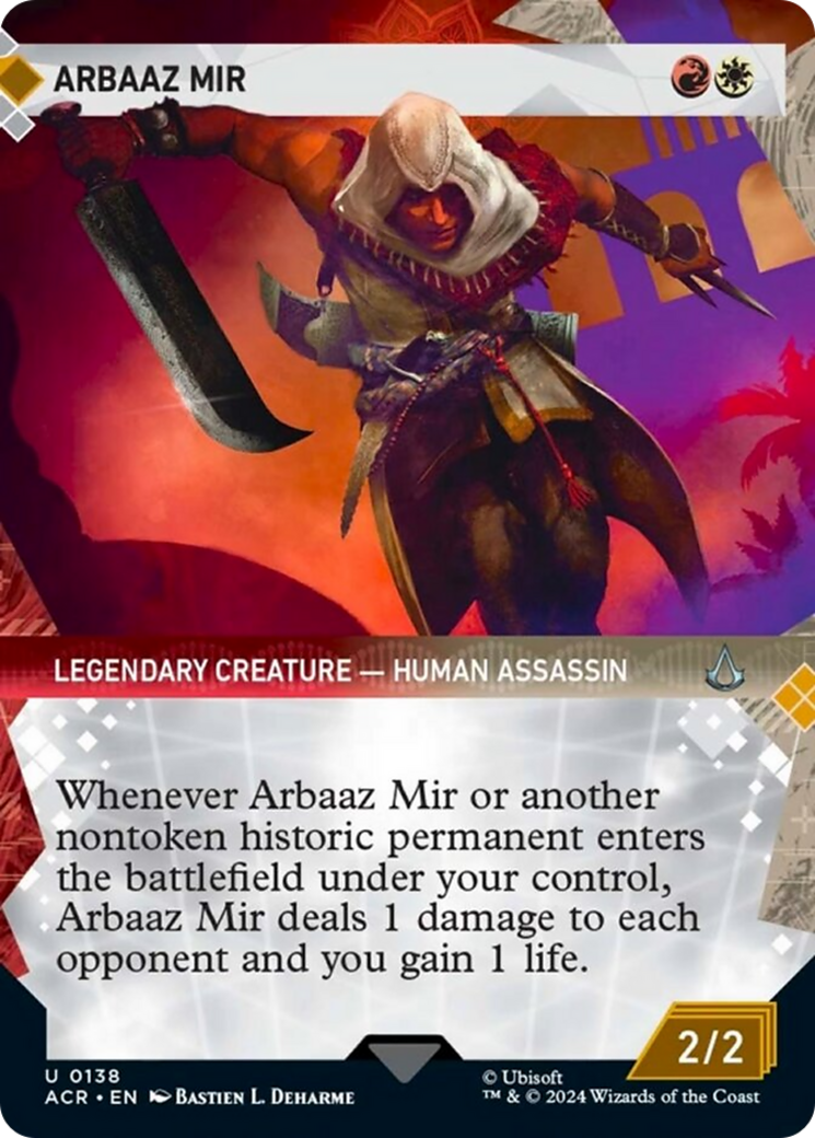 Arbaaz Mir (Showcase) [Assassin's Creed] - Magic: The Gathering - Card Brawlers | Quebec | Canada |