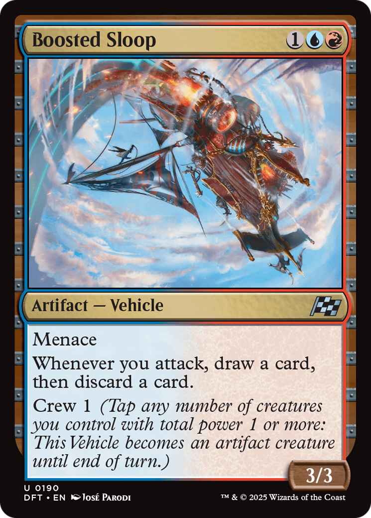 Boosted Sloop [Aetherdrift] - Magic: The Gathering - Card Brawlers | Quebec | Canada |