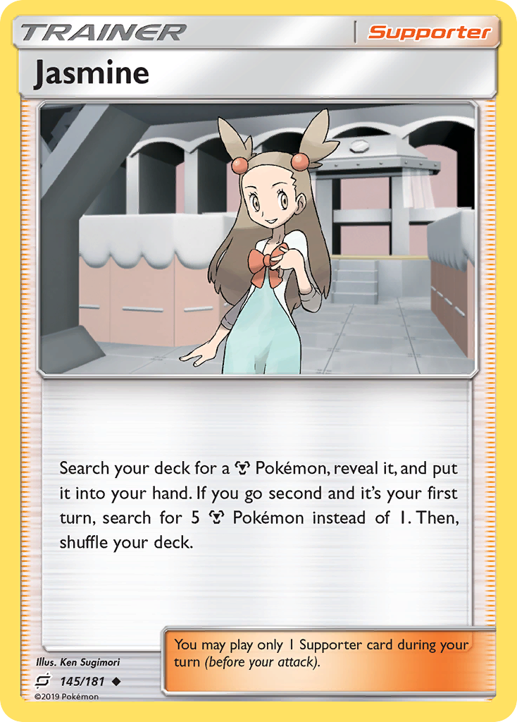 Jasmine (145/181) [Sun & Moon: Team Up] - Pokémon - Card Brawlers | Quebec | Canada |