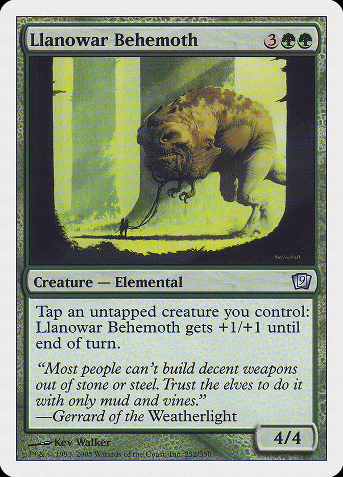 Llanowar Behemoth [Ninth Edition] - Magic: The Gathering - Card Brawlers | Quebec | Canada |