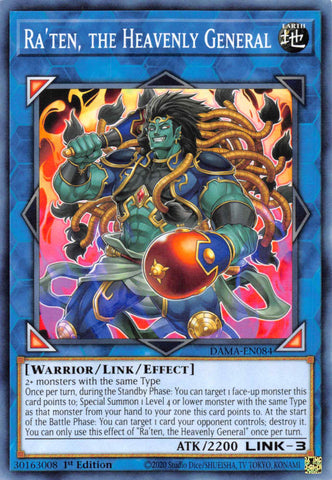 Ra'ten, the Heavenly General [DAMA-EN084] Common - Yu-Gi-Oh! - Card Brawlers | Quebec | Canada |