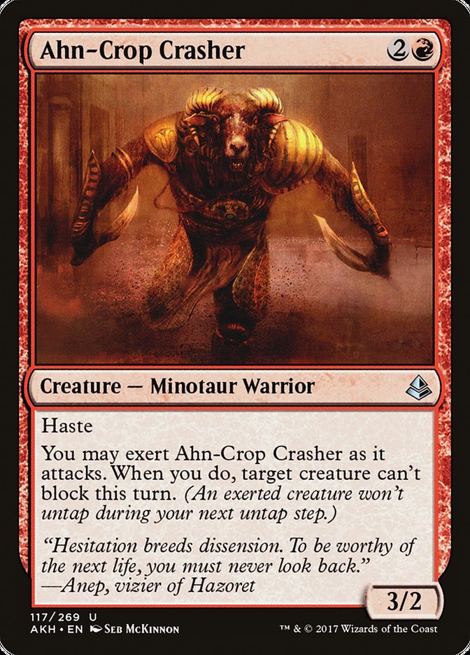 Ahn-Crop Crasher [Amonkhet] - Magic: The Gathering - Card Brawlers | Quebec | Canada |
