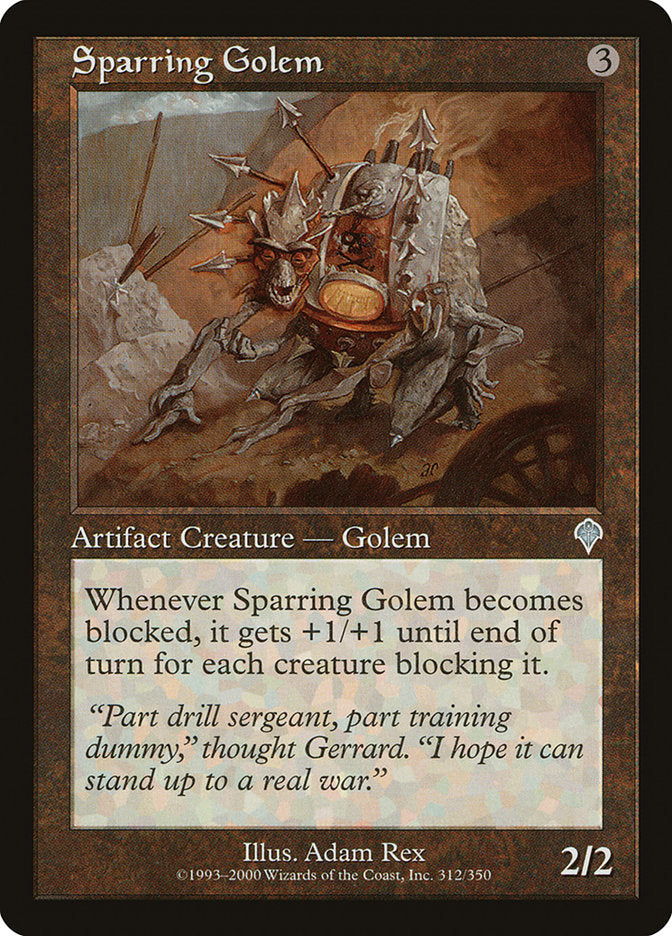 Sparring Golem [Invasion] - Magic: The Gathering - Card Brawlers | Quebec | Canada |
