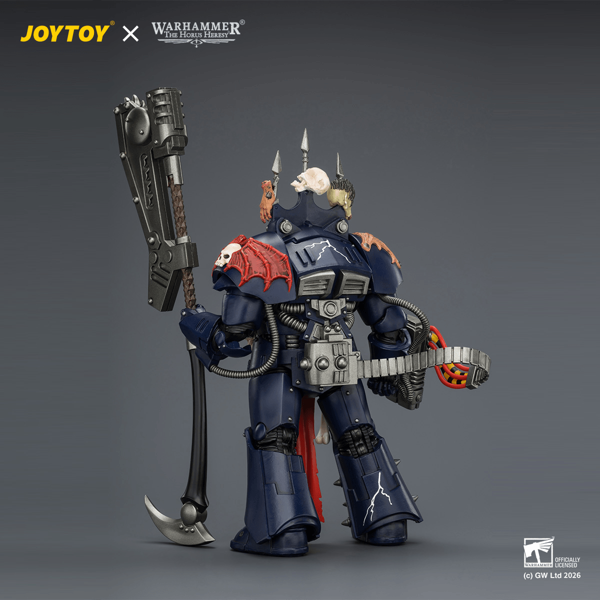 Joytoy - Warhammer 40k - Night Lords Legion Praetor in Tartaros Terminator Armour - (PREORDER) August 31, 2026