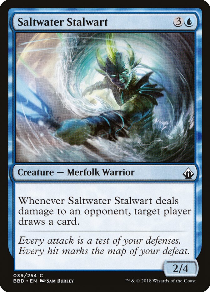 Saltwater Stalwart [Battlebond] - Magic: The Gathering - Card Brawlers | Quebec | Canada |