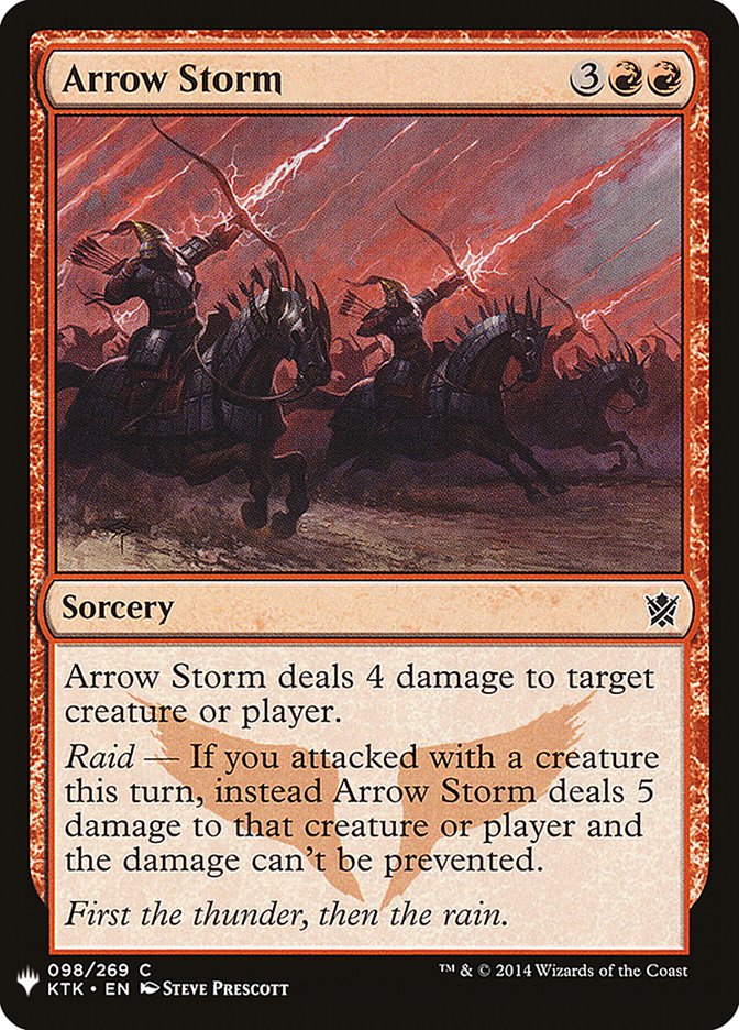 Arrow Storm [Mystery Booster] - Magic: The Gathering - Card Brawlers | Quebec | Canada |